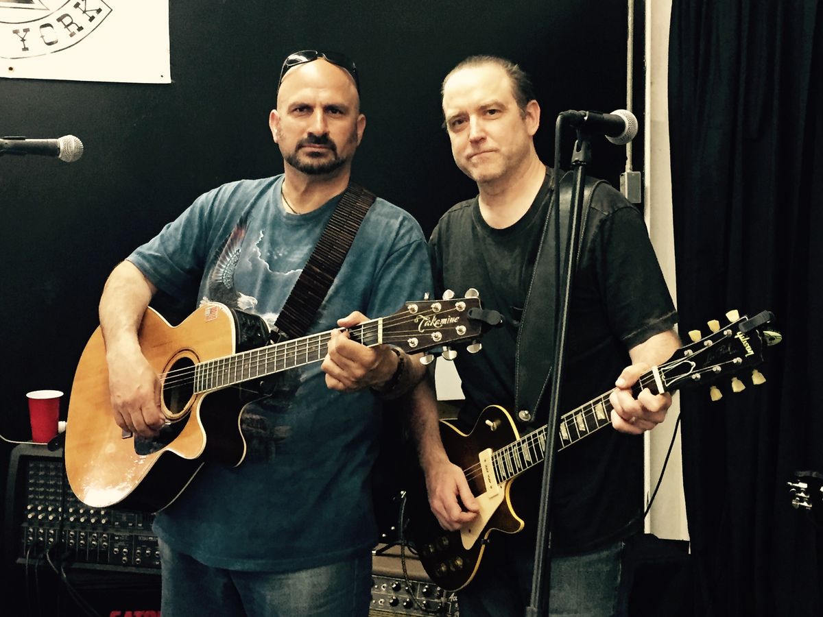 Artie Tobia and Brent Pruner performing as a duo