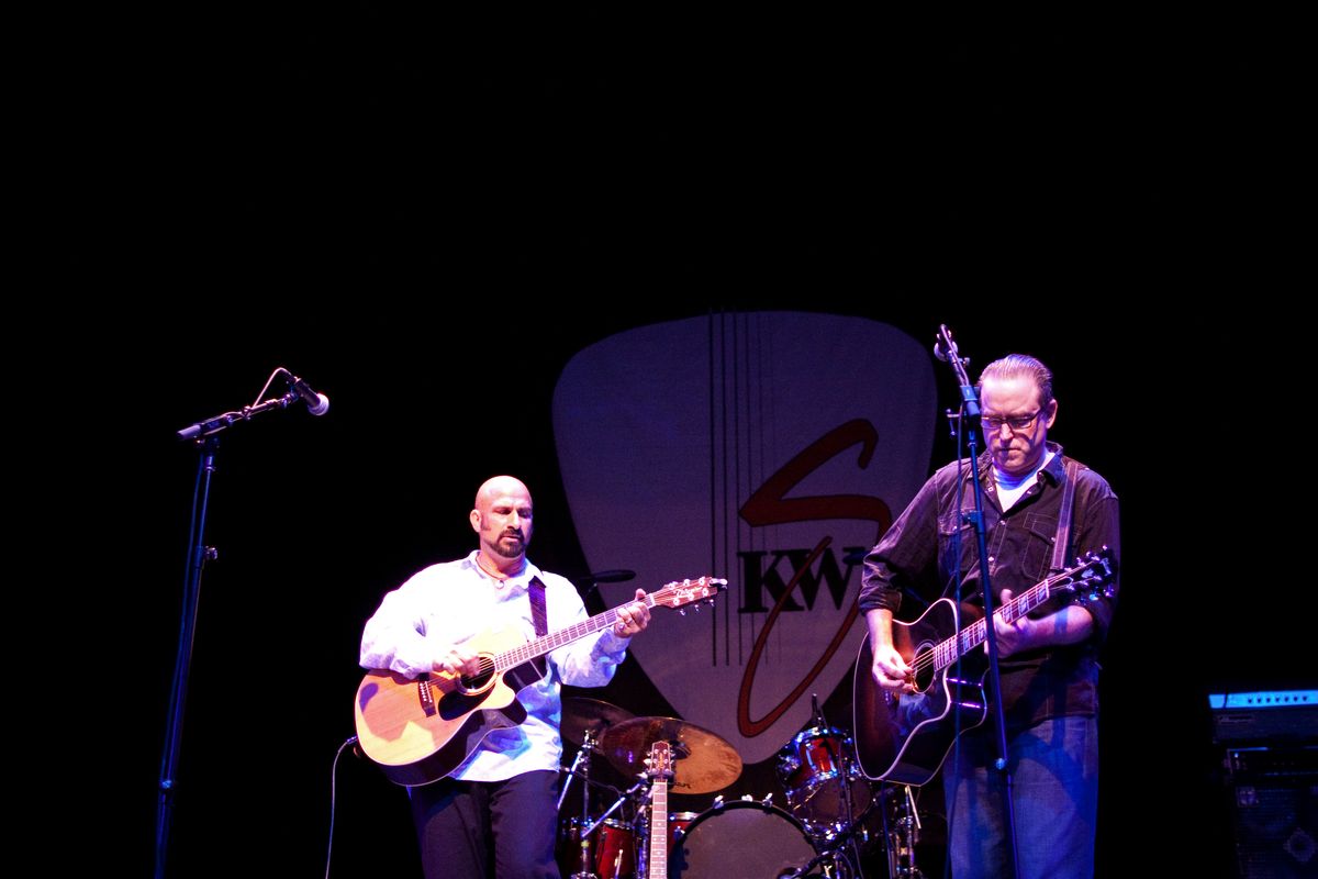 Artie Tobia and Brent Pruner opening for Kenny Wayne Shepherd