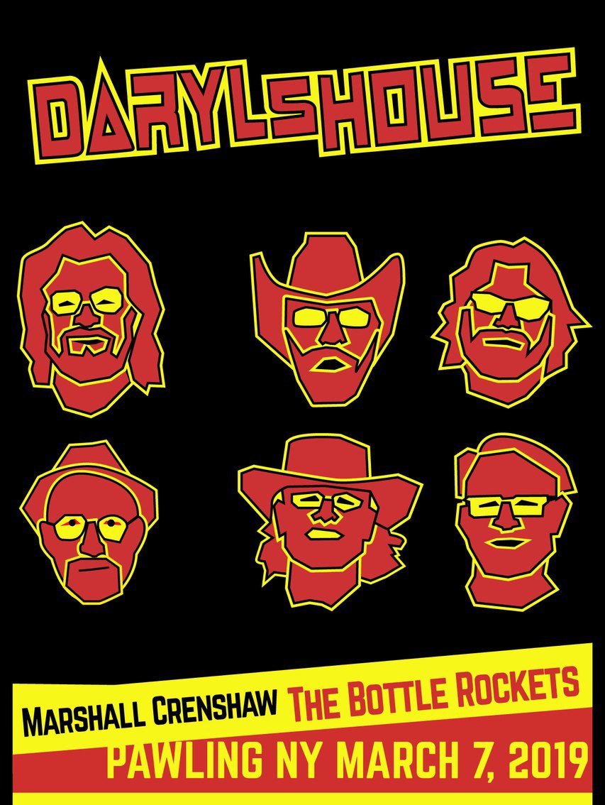 Bottle Rockets gig poster