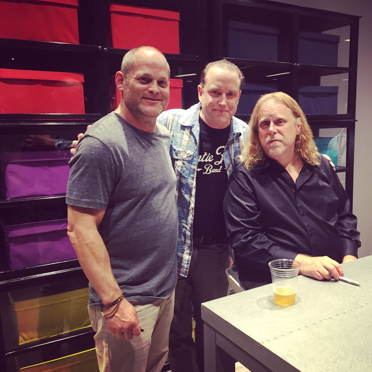 Warren Haynes, Alan, and Brent Pruner