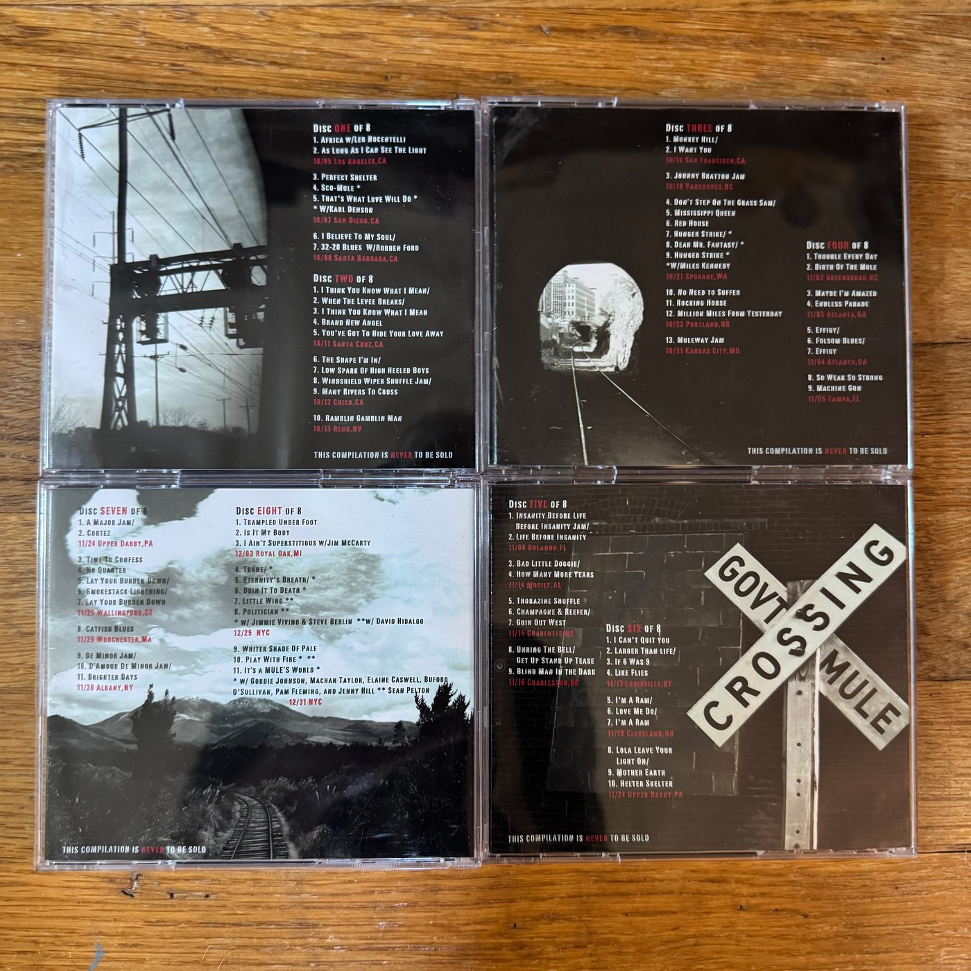 Gov’t Mule winter compilation — back