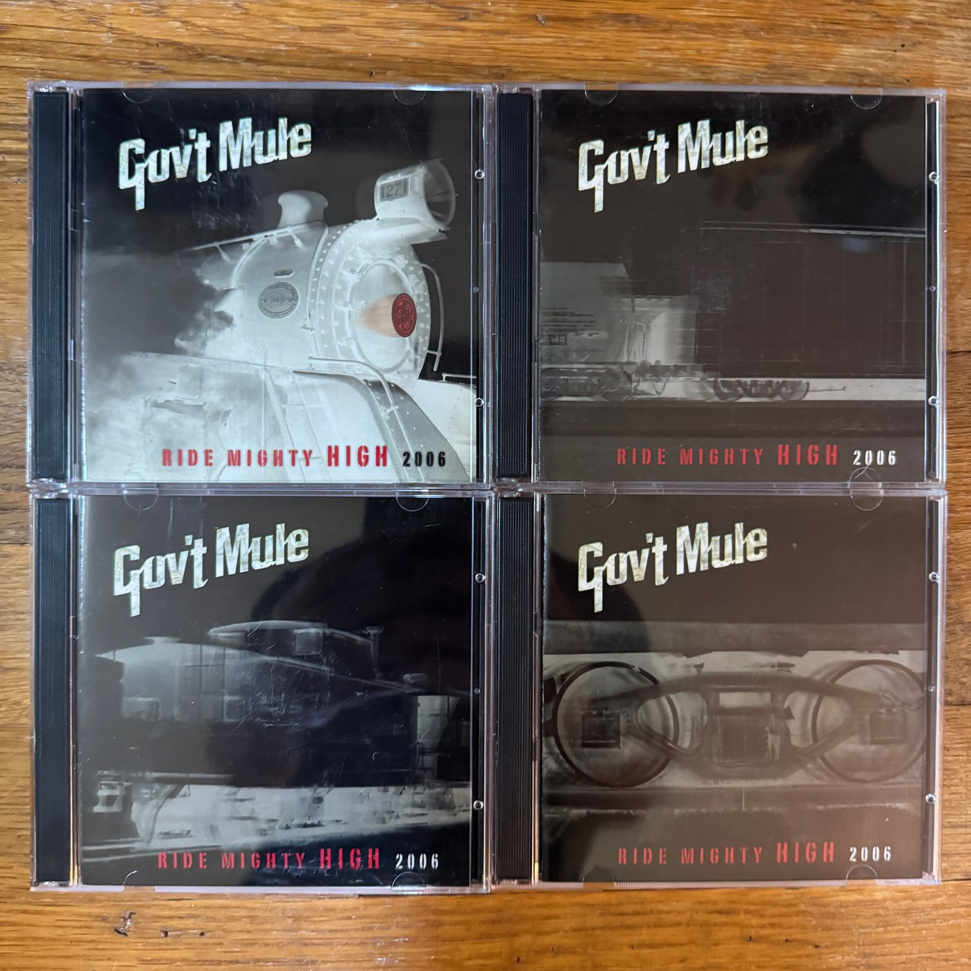 Gov’t Mule winter compilation — front