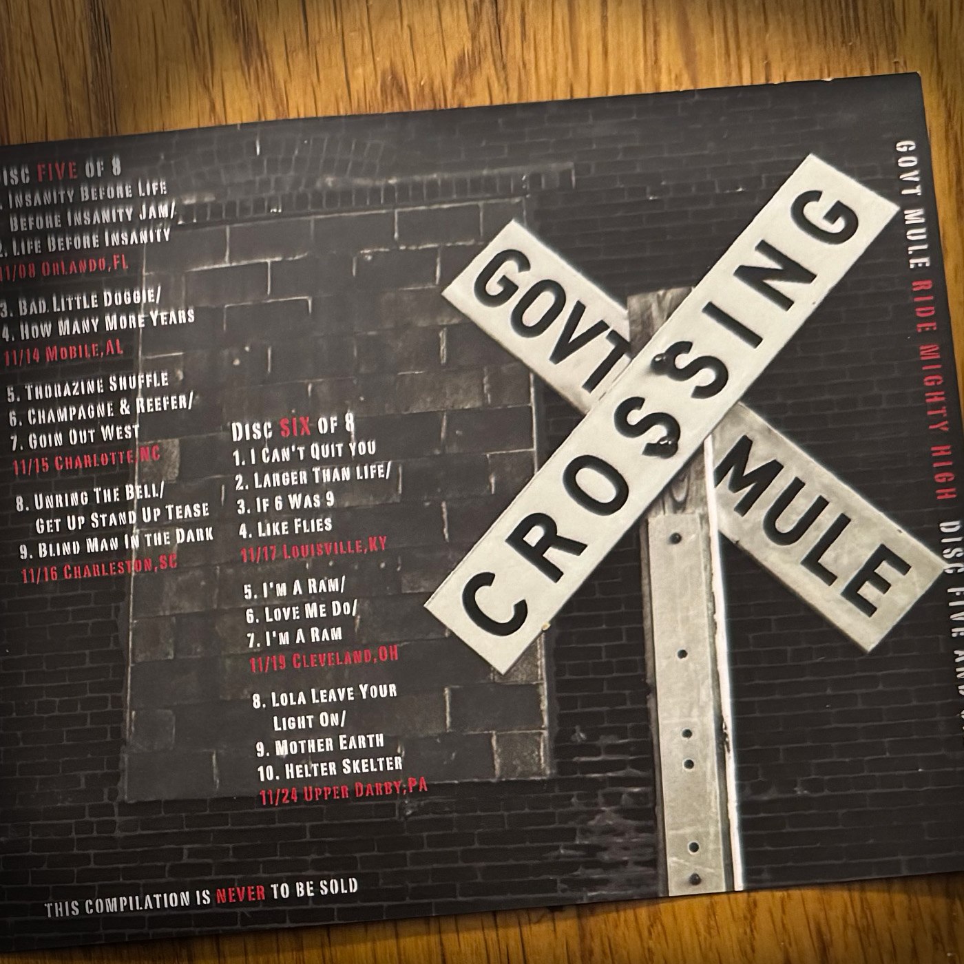 Gov’t Mule — Winter Comp jewel art
