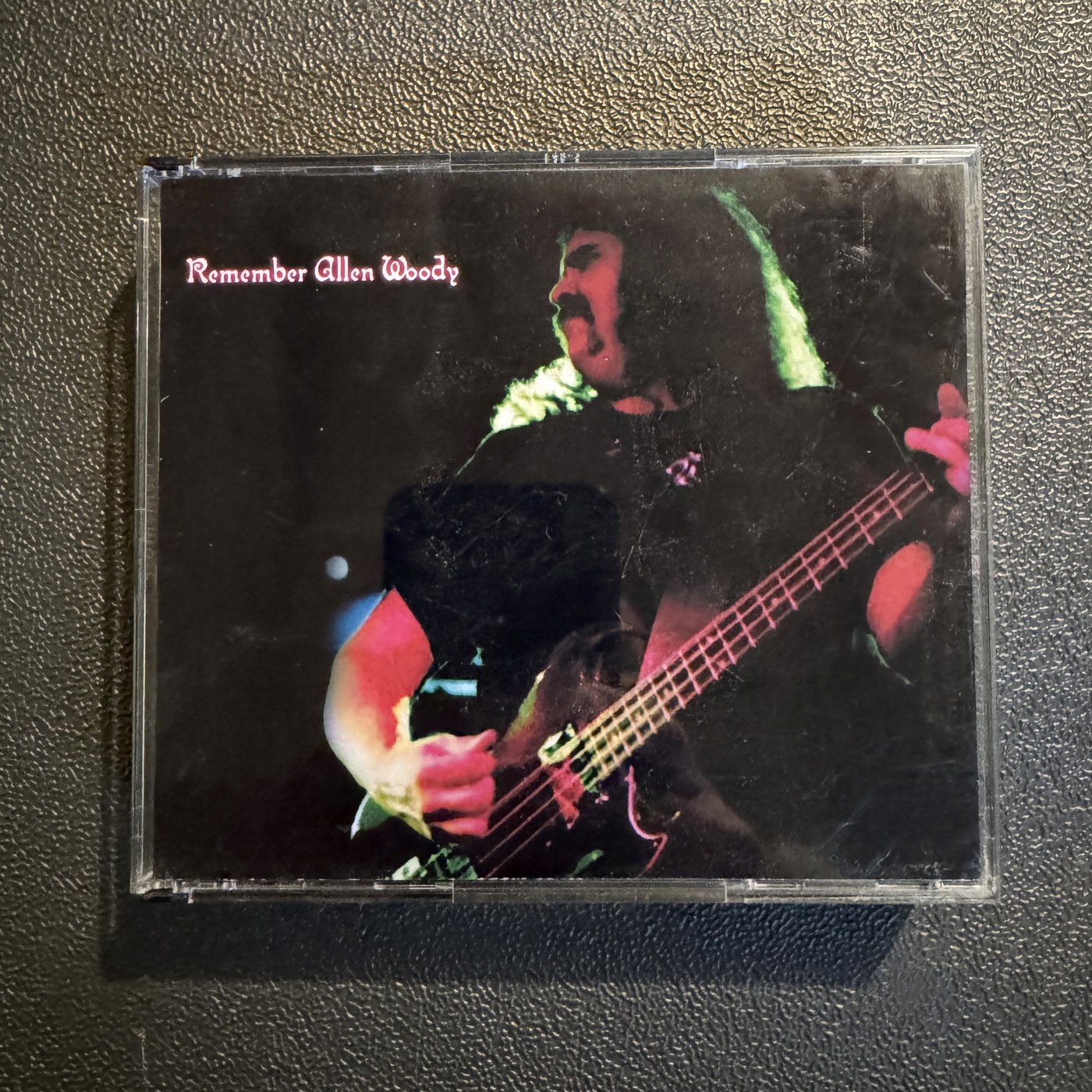 Allen Woody tribute — jewel case, cover